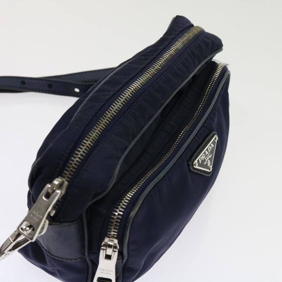 PRADA Shoulder Bag Nylon Navy Auth ac2599 - Picture 6 of 16